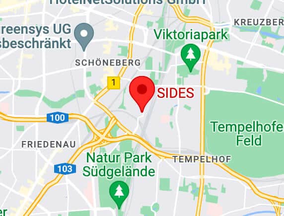 google maps SIDES Standort